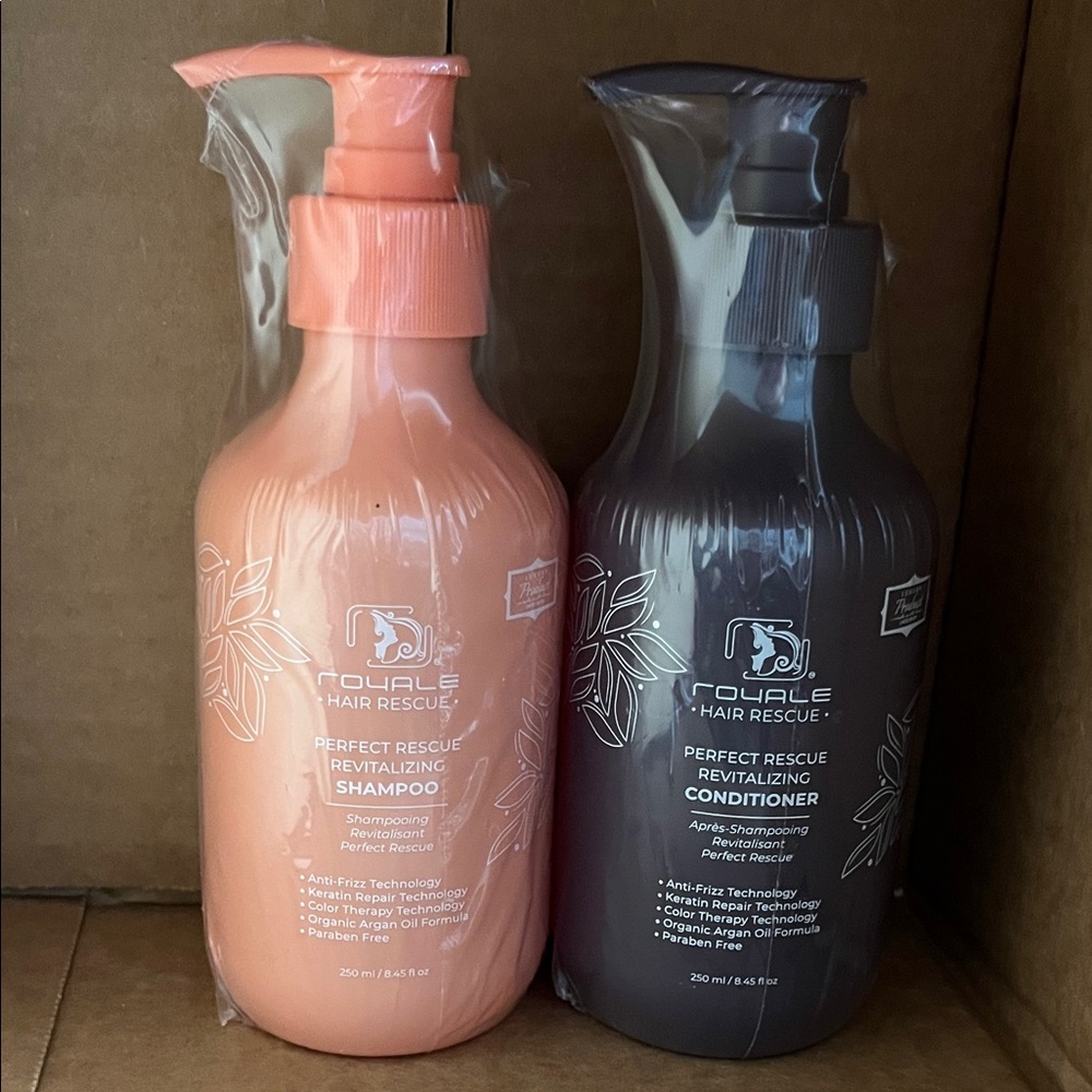 Royale Hair Rescue Shampoo and Conditioner Set- retail over $140